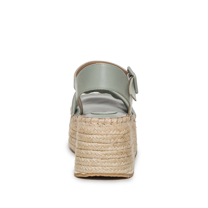 Light Green Women Bernardo Mallorca Espadrille Platform Sandals | BQT8132OA