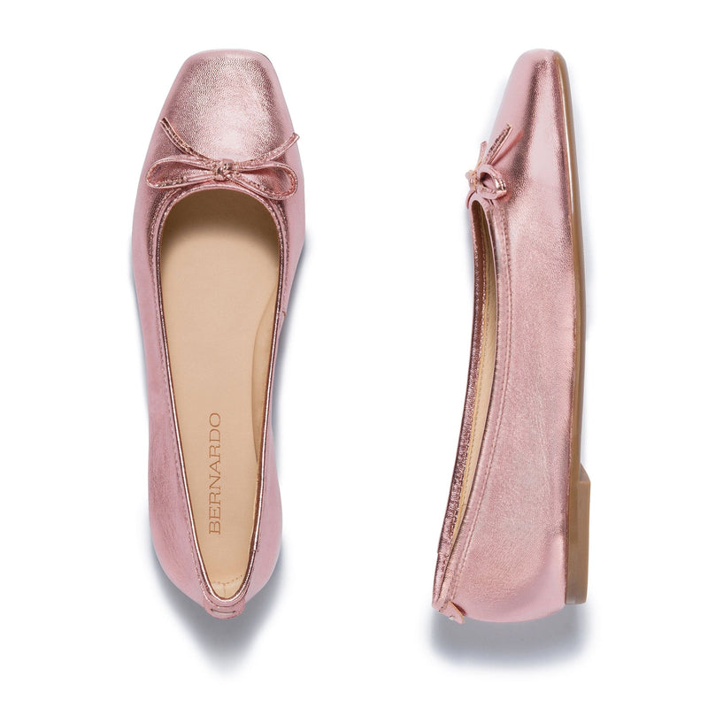 Light Pink Women Bernardo Gwynn Ballet Flats | ADS1942ZT