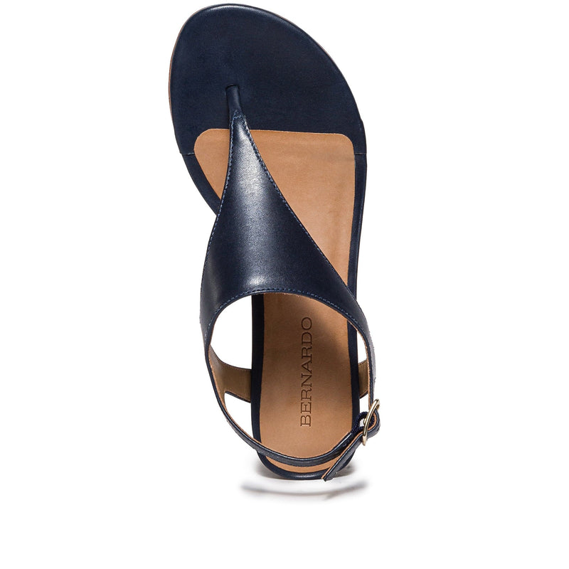 Navy Women Bernardo Goldy Demi Heels Sandals | TYV4059IG