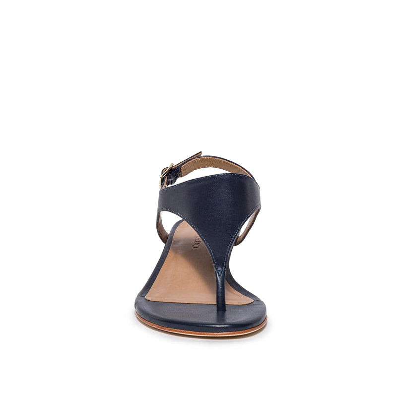 Navy Women Bernardo Goldy Demi Heels Sandals | TYV4059IG