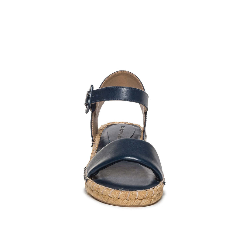 Navy Women Bernardo Madrid Espadrille Wedge Sandals | EEP6539AR