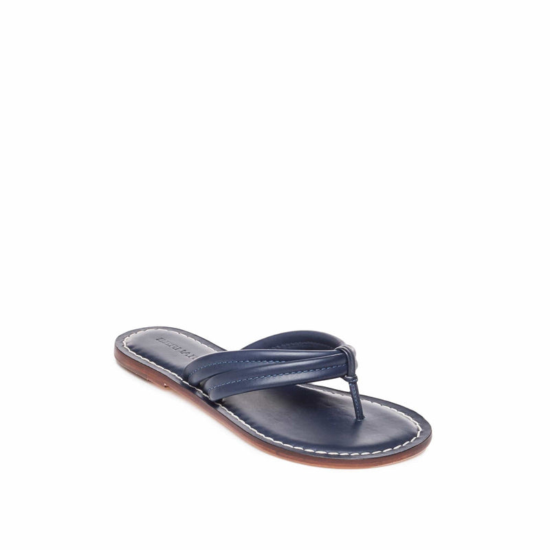 Navy Women Bernardo Miami Thong Slide Sandals | PDG9340NI