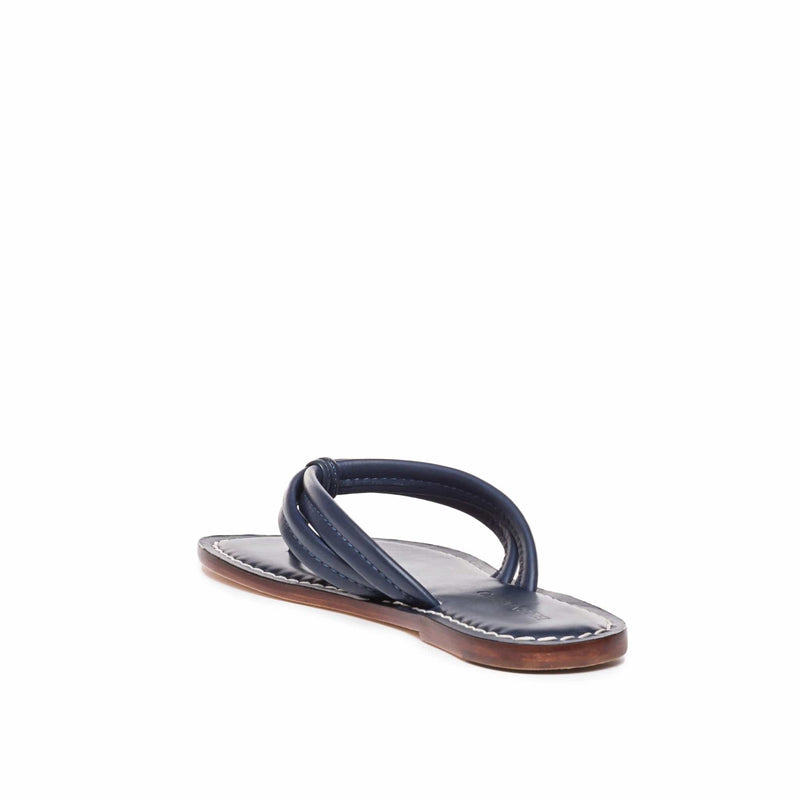 Navy Women Bernardo Miami Thong Slide Sandals | PDG9340NI