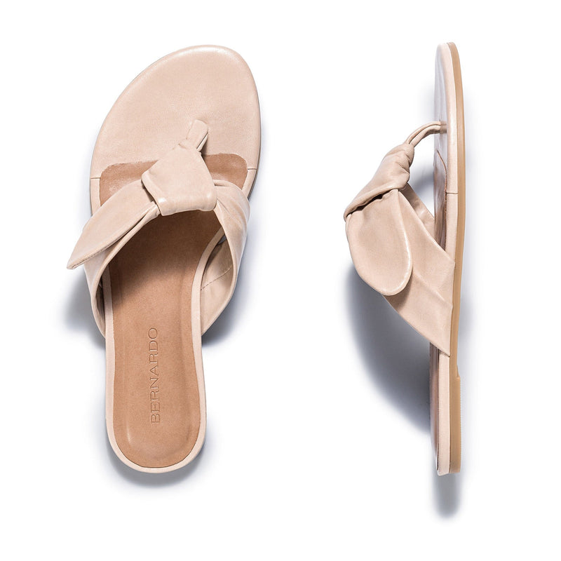 Pink Women Bernardo Harmony Thong Slide Sandals | WFZ849NK