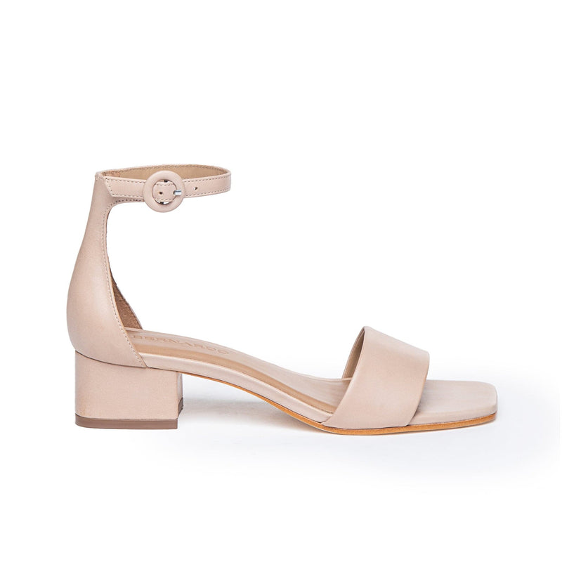 Pink Women Bernardo Jalena Low Heels Sandals | NRY293GH