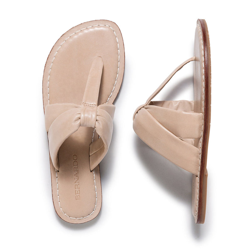 Pink Women Bernardo Margaret Thong Slide Sandals | IAL7155VM