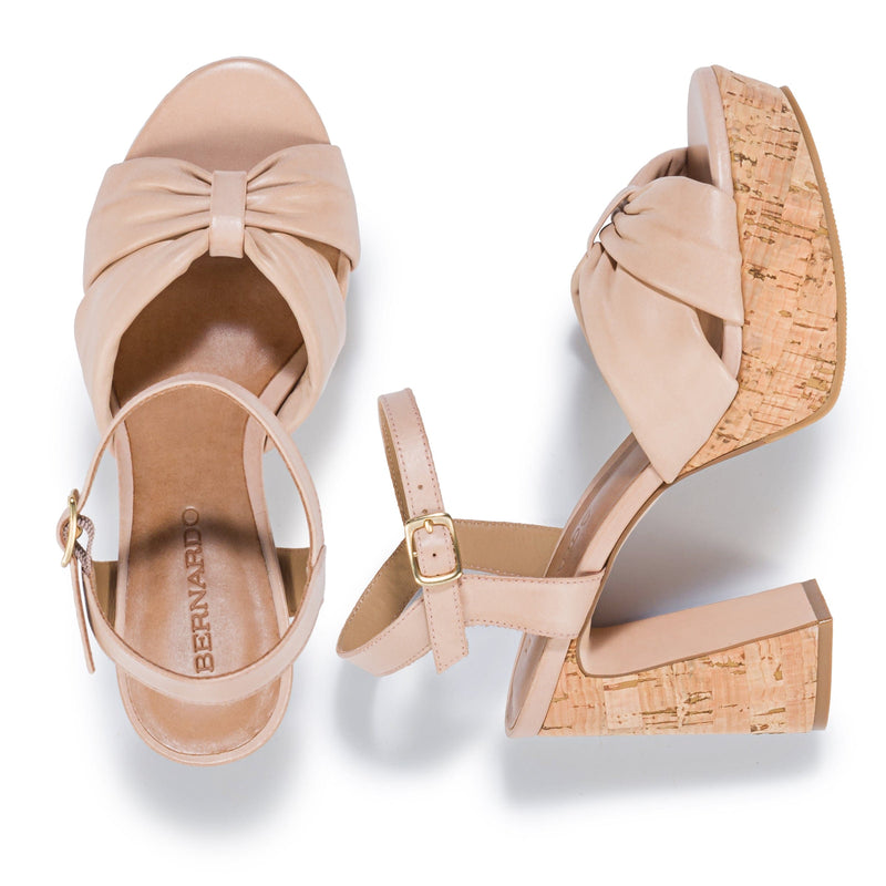 Pink Women Bernardo Veronika Platform Sandals | NQO4743EI