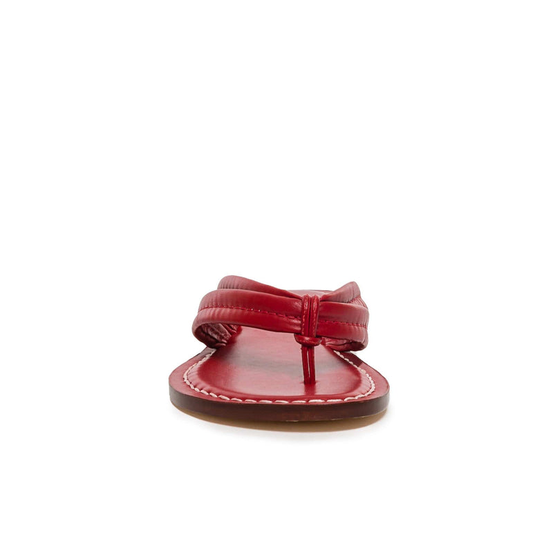 Red Women Bernardo Miami Thong Slide Sandals | ASJ671WR