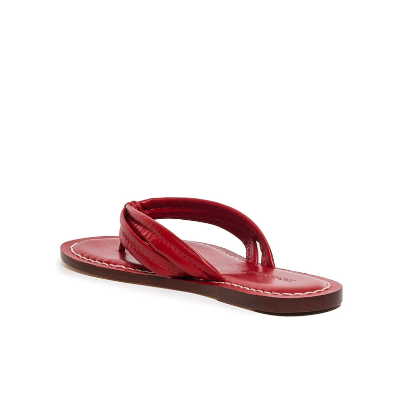 Red Women Bernardo Miami Thong Slide Sandals | ASJ671WR