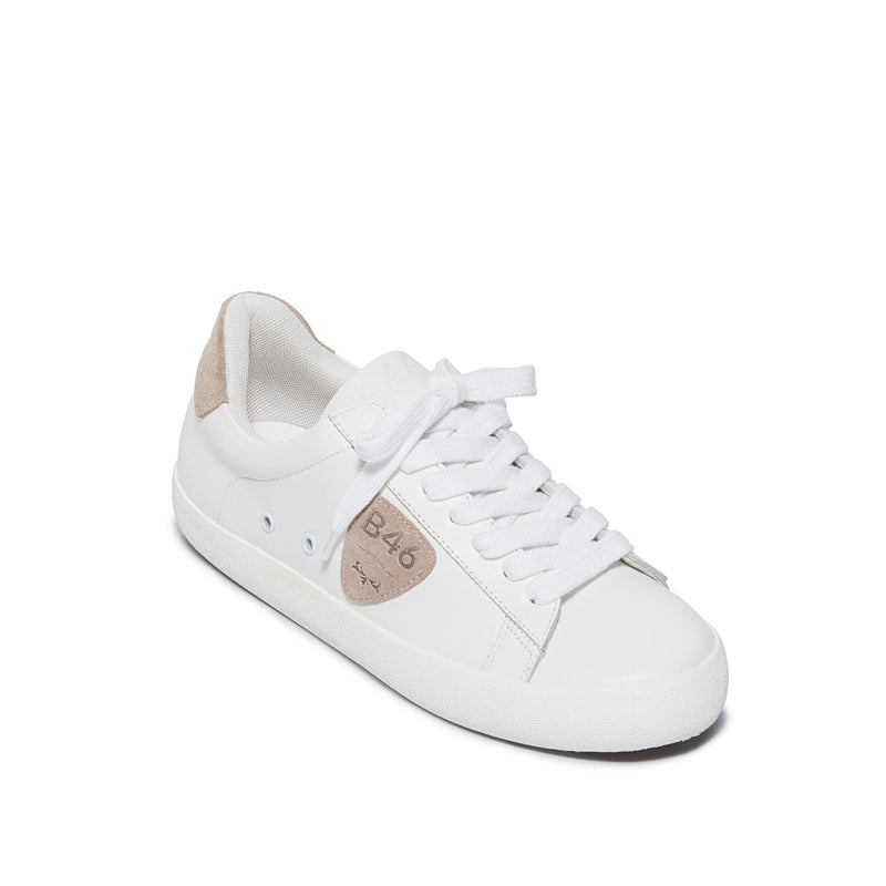 White Beige Women Bernardo Tatum Sneakers | DKN4853LJ