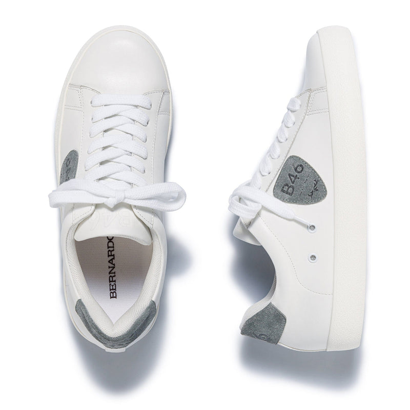 White Blue Women Bernardo Tatum Sneakers | FUN774OQ