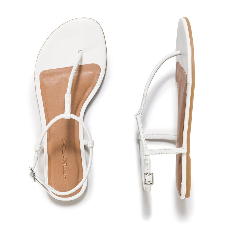 White Women Bernardo Haven Thong Flat Sandals | BZC8357HI