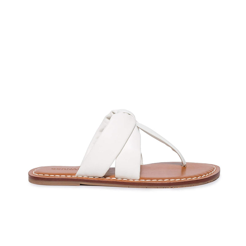 White Women Bernardo Margaret Thong Slide Sandals | DTI6645FX