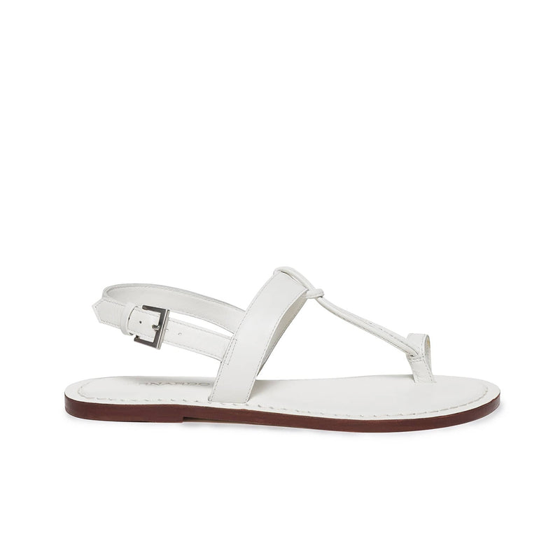 White Women Bernardo Maverick 2 Toe Ring Flat Sandals | XPU8012OK